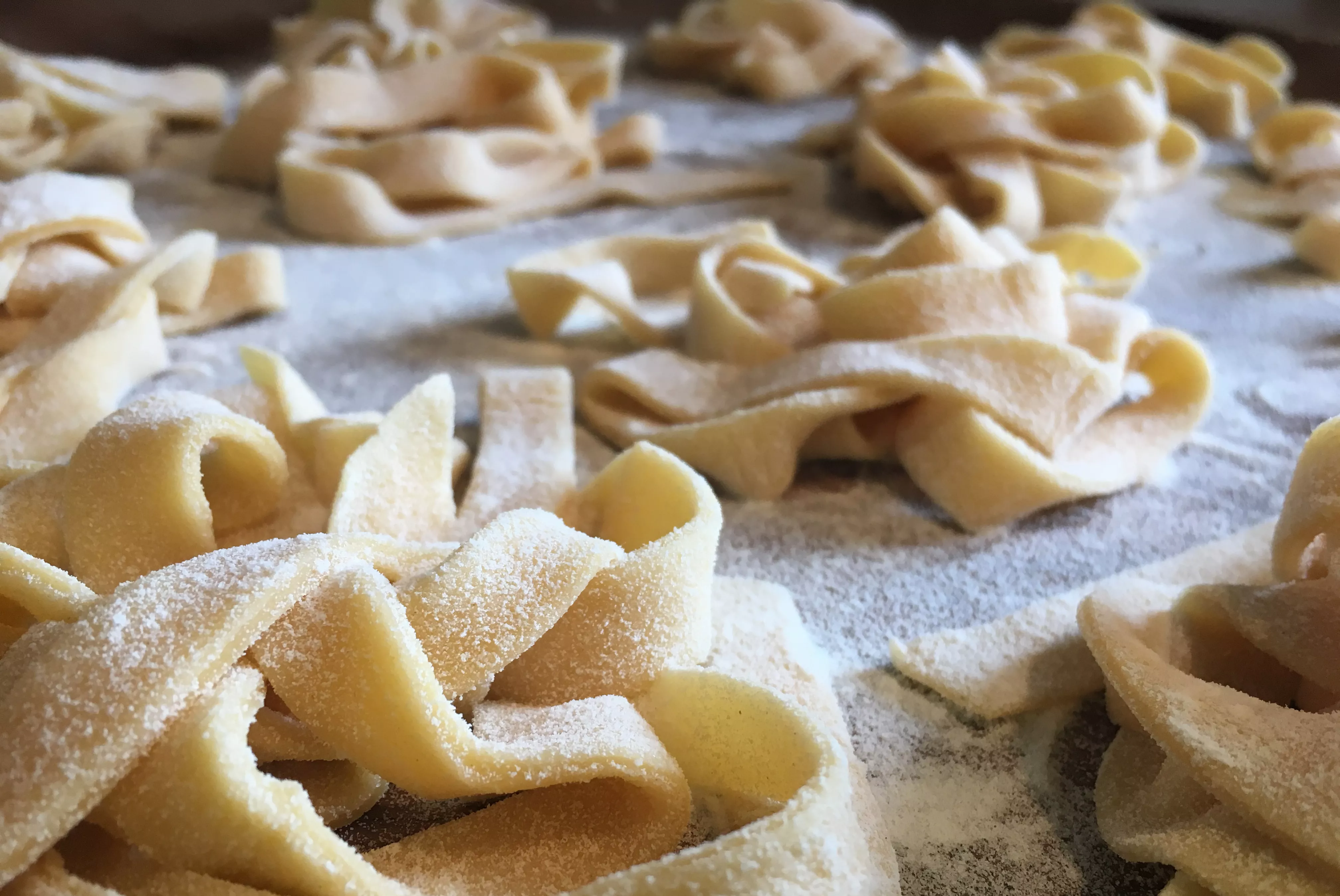 Frische Pasta beim Pastakurs Frische Pasta beim Pastakurs
