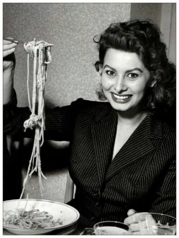 Altmodisches Pastabild